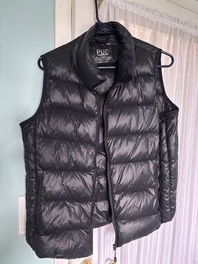 PGD Down Puffer Vest - Black